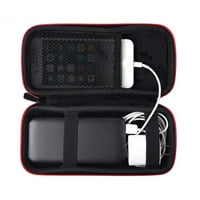 Visland Prijenosna zaštita tvrda EVA futrola za vanjsku bateriju, mobitel, GPS, USB kabel za punjenje