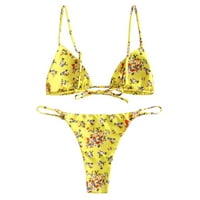 Škori kupaćih kostimi za žene i vrhunske žene Bandeau zavoj bikini set push-up brazilski kupaći kostimi