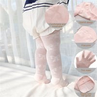 Djevojke toddlera padaju zimske tajice, mrežice za print mrežice neto čarapa Pantyhose Stretch nogavice