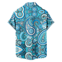 Muška košulja Paisley Tribalna šarena klasika Vivid Desim Majica za prijatelje za poklon za frke