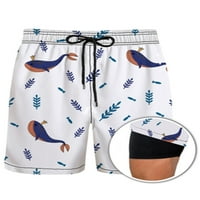 Beiwei Muške havajske obloge Ljetne kratke hlače Izvođenje Classic Fit Beachwebry Men Baggy Holiday