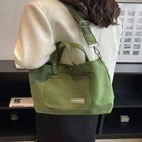 Dabuliu platnena torba za ramena za žene Messenger torba modni križni torba torba torba casual bager