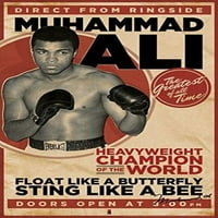 Muhammad stil boksa Sports Cool Decor Art Print 24x36