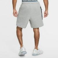 Nike Tech Fleece kratke hlače MENS tamno siva Heather Black X-Veliki