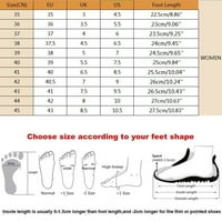 Kukoosong Wedge sandale za žene Ljeto Flip-Flops klinove pete Sandale Ležerne prilike Flip Flops Sandale Ženske tamno plave 41
