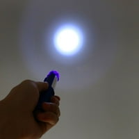 S donjim magnetom i klipnim pričvrsnim višenamjenskim inspekcijama LED lampica baklja mini olovka svjetlo radno svjetlo plavo