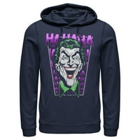 Muški batman Joker Ha HA Okvir povukao se preko kapuljača crne male