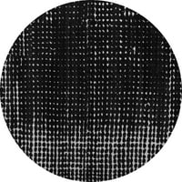 Ahgly Company u zatvorenom okruglom apstraktno sivim modernim prostirkama područja, 4 'runda