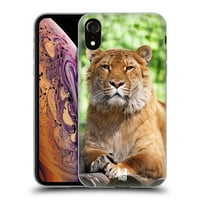 Dizajni za glavu Dizajni poznati životinje Sibirski Liger Soft Gel Case kompatibilan sa Apple iPhone