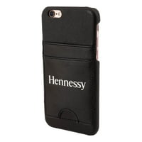 IPhone Black telefon novčanik futrola Hennessy držač kartice TPU ispust zaštite