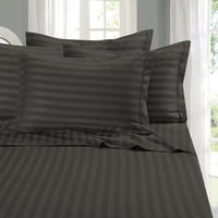 Broj nit Egipatski pamučni četverodni lim za krevet postavljen duboka džepna veličina puna XL boja