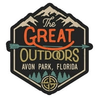 Avon Park Florida The Great na otvorenom dizajn naljepnica vinilnih naljepnica