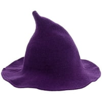 Vještica Halloween vještica šešir za šešir šešira dnevna hašiljka za jesen zima
