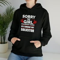 Žao mi je što je djevojka već zauzela vrući zavod s Soulmate unise hoodie s-5xl