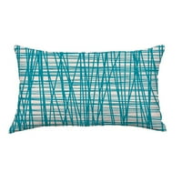 Prodaja čišćenja Mijaus geometrijske linije Sofa krevet Kućni dekoracija Festival Jastuk Case Cover