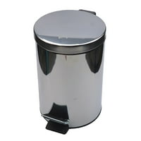 5L STEP-na smeće od nehrđajućeg čelika okrugle kantu za smeće otporna na prljavštinu