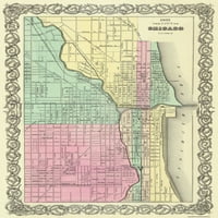 Chicago Illinois - Colton - - Glossy saten papir