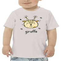 Slatka mala žirafa Like majica Toddler -Image by Shutterstock, Toddler