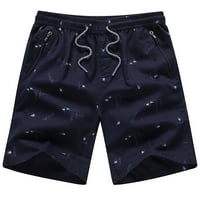 Symoid muške kratke hlače Atletski veliki i visoki havajski casual s džepovima plus veličine plaže Ljeto