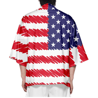 Dan nezavisnosti Kimono Robe Cloak Prevladavajući atraktivno atraktivno dizajnirano plaže Konzerve za