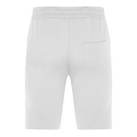 Penskeiy muške kratke hlače Atletski muške labave ravne plaže srednje udobne hlače povremene sportove