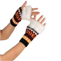 Wmkox8yii zimske rukavice za žene djevojke pletene rukom bez prstiju