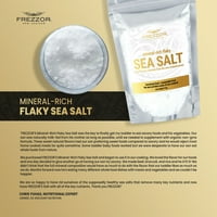 Mineralno bogato morsko morsko sol, 4-paket, premium gurman, prirodni novozelandski neobrađeni