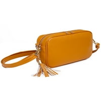 Avamo Žene Crossbody torbe Dizajnerska torba na rame Zipper Torba Retro Satchel Wallet Khaki