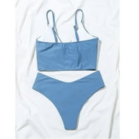 Kupaći kostim kupaći kostim kupaćim kostimima set za plažu za plažu bikini Push up zavoja ženske brazilske