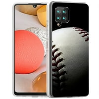 Vibecover tanak slučaj kompatibilan je za Samsung Galaxy A 5G, ukupne straže Fle TPU poklopac, bejzbol