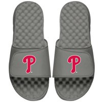 Muški Islide Sivi Filadelfija Phillies Alternative Logo Pomiče sandale