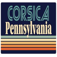 Korzika Pennsylvania Frižider Magnet Retro Design