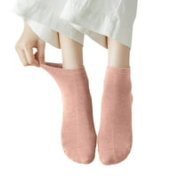 Čarape za tople čarape lagane pamučne čarape ružičaste