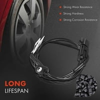 -Premijum-abso senzor brzine kotača kompatibilan sa Hyundai Models - Sonata 2011-2012, L 2.4L - stražnja