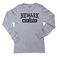 Trendy Newark, New Jersey sa majicom s dugim rukavima zvijezda Grpe