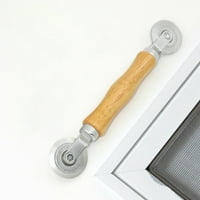 Windc spline valjak drvena ručka popravak alata DIY Instaliranje alata za kotrljanje prozora za dom