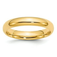Žuti sterling srebrni prsten za prsten