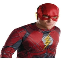 Rubini Kostim Co Odrasli MENS DC stripovi Justice League Flash maska ​​Kostim dodatak