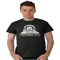 Treba više prostora panda astronaut muške grafičke majice majice ties brisco marke 3x