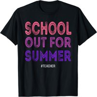 Smiješan posljednji dan školskog citata škole za ljetnu majicu crna 4x-velika