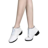 Aufmer sandale sa petama za žene široke dame čipke ukrašene okrugle nožne meke jedinice debele cipele
