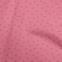 Onuone viskoze šifon ružičasti dizajner dizajner sigurnosni pin zanatske projekte Dekor tkanina otisnuta