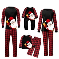 Božićni pidžami Podudarni setovi za obiteljske žene parovi pasnih mačaka za spavanje dukseva za spavanje