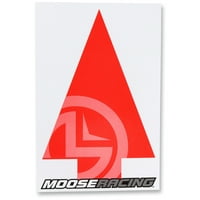 MOOSE Racing 50pk trkački smjer Tags Crvene strelice na bijelo
