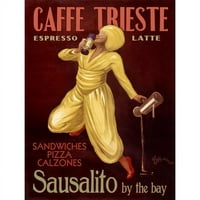 Artehouse Fine Art Print Sausalito Caffe Trst ad