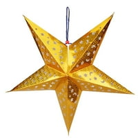 Freestyle NOK Shiny Star Paper Papershade Dekor zanat za ukrašavanje svadbenog ukrasa šareni božićni