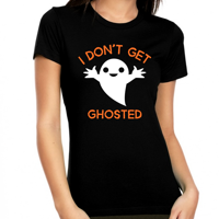 Funny Ghost Halloween odjeća za žene Halloween majice za žene Noć vještica za žene