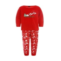Porodica Peyakidsaa Uklapanje božićne pidžame Postavite odmor za spavanje Xmas PJS set za parove i djecu