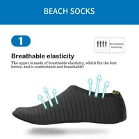 LaylayRay čarape za kompresiju za žene muške i ženske čarape za vodu bosonogi brzine suve anti-skid