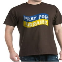 Cafepress - molite se za majicu Ukrajine - pamučna majica